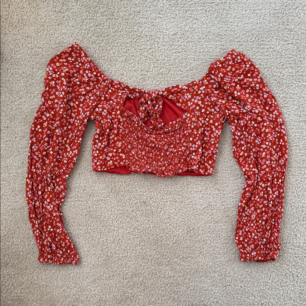 Altar’d State Fall Crop Top - Picture 2 of 3